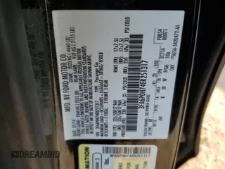 2014 Ford Fusion SE with VIN 3FA6P0H74ER251317, listed as a Copart auction lot 51257145 with 271,094 mi miles and Salvage Title. Bid and sale history available at carsss.com. Image 13.