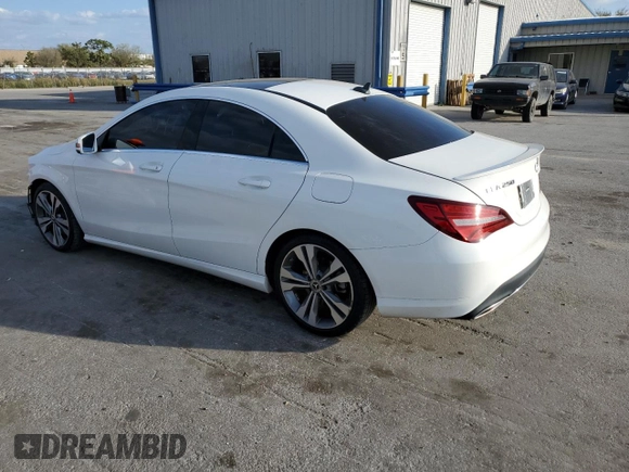 2019 Mercedes-Benz CLA with VIN WDDSJ4EB4KN768325, listed as a Copart auction lot 40885793 with 64,597 mi miles. Bid and sale history available at carsss.com. Image 2.