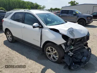 2020 Chevrolet Equinox LT z VIN 3GNAXVEX9LS591386, wystawiony jako Copart lot #53841465 z przebiegiem 59 265 mil mil oraz Szkoda całkowita • Salvage title. Historia ofert i sprzedaży dostępna na DreamBid. Obrazek 4.