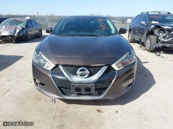 2016 Nissan Maxima 3.5 Platinum with VIN 1N4AA6AP2GC385723, listed as a IAAI auction lot 41753328 with 162,845 mi miles. Bid and sale history available at carsss.com. Image 12.