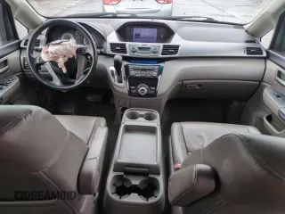 2012 Honda Odyssey EX-L with VIN 5FNRL5H68CB141022, listed as a Copart auction lot 54605485 with 185,388 mi miles and Salvage Title. Bid and sale history available at carsss.com. Image 8.