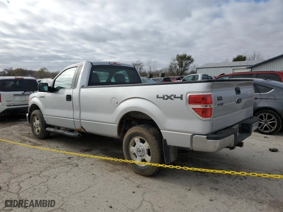 2013 Ford F-150 XL with VIN 1FTNF1EF4DKF95257, listed as a Copart auction lot 80302774 with 87,929 mi miles and Salvage Title. Bid and sale history available at carsss.com. Image 2.