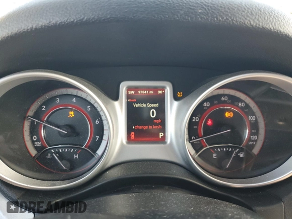 2018 Dodge Journey GT with VIN 3C4PDDEG7JT219977, listed as a Copart auction lot 51270245 with 97,641 mi miles and Salvage title. Bid and sale history available at DreamBid. Image 9.