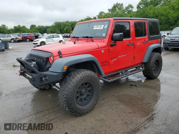 2016 Jeep Wrangler Unlimited Freedom с VIN 1C4BJWDG9GL149905, выставлен на аукционе Copart как лот 57591765 с пробегом 88 689 миль миль и Чистый • Clean title. История ставок и продаж доступна на DreamBid. Изображение 1.