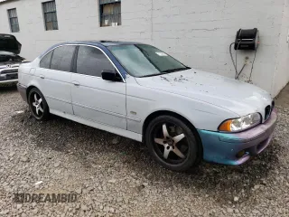 2001 BMW 5 Series 530iA with VIN WBADT63411CF04826, listed as a Copart auction lot 71732694 with 156,297 mi miles and Salvage Title. Bid and sale history available at carsss.com. Image 4.