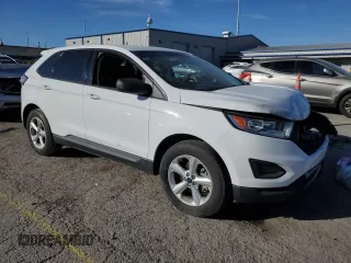 2017 Ford Edge SE with VIN 2FMPK3G90HBC31758, listed as a Copart auction lot 46449735 with 61,575 mi miles and Salvage title. Bid and sale history available at DreamBid. Image 4.
