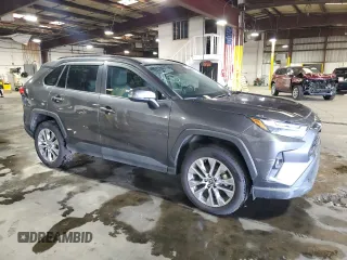 2022 Toyota RAV4 XLE Premium with VIN 2T3C1RFV3NC189846, listed as a Copart auction lot 81810294 with 55,408 mi miles and Salvage title. Bid and sale history available at DreamBid. Image 4.