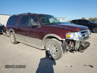 2009 Ford Expedition EL Eddie Bauer with VIN 1FMFK185X9EB03478, listed as a Copart auction lot 77695204 with 132,829 mi miles and Salvage Title. Bid and sale history available at carsss.com. Image 4.