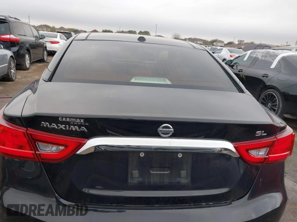 2016 Nissan Maxima S with VIN 1N4AA6AP9GC435386, listed as a IAAI auction lot 41697357 with 101,631 mi miles and . Bid and sale history available at DreamBid. Image 16.