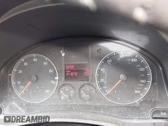 2007 Volkswagen Rabbit with VIN WVWBR71K27W193573, listed as a IAAI auction lot 41043481 with 141,872 mi miles and . Bid and sale history available at DreamBid. Image 7.