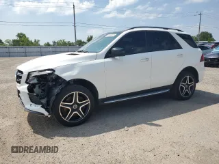 2018 Mercedes-Benz GLE 400 with VIN 4JGDA5GB0JB139033, listed as a Copart auction lot 63669675 with 171,480 mi miles and Salvage title. Bid and sale history available at DreamBid. Image 1.
