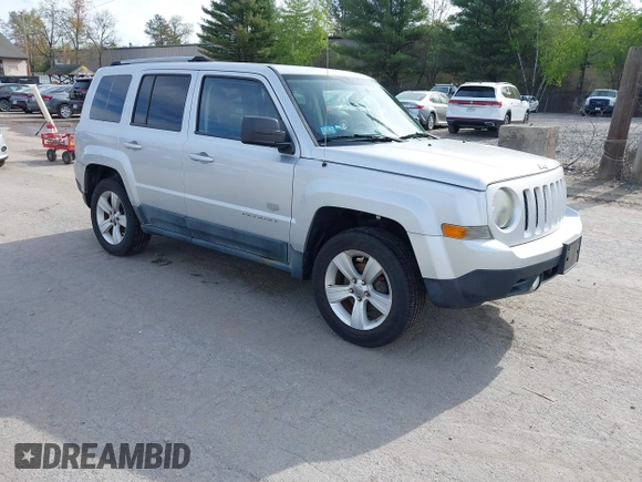2011 Jeep Patriot Latitude X with VIN 1J4NF4GB6BD202592, listed as a IAAI auction lot 42228199 with 124,484 mi miles and . Bid and sale history available at DreamBid. Image 1.