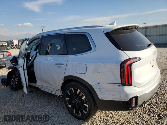2023 Kia Telluride SX Prestige с VIN 5XYP5DGC6PG359719, выставлен на аукционе Copart как лот 75731334 с пробегом 26 072 миль миль и Списание • Salvage title. История ставок и продаж доступна на DreamBid. Изображение 2.