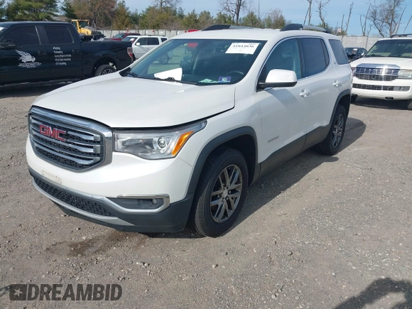2017 GMC Acadia SLT with VIN 1GKKNULS7HZ180233, listed as a IAAI auction lot 41843036 with Not provided miles and . Bid and sale history available at DreamBid. Image 2.