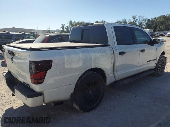 2019 Nissan Titan SV with VIN 1N6AA1E68KN509342, listed as a Copart auction lot 78804284 with 78,285 mi miles and Salvage title. Bid and sale history available at DreamBid. Image 3.