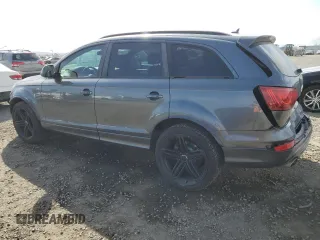 2015 Audi Q7 3.0L TDI Prestige with VIN WA1WMAFE8FD007796, listed as a Copart auction lot 46927935 with 101,847 mi miles and Salvage Title. Bid and sale history available at carsss.com. Image 2.