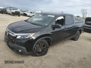 2019 Honda Ridgeline Sport with VIN 5FPYK3F14KB043248, listed as a Copart auction lot 50462245 with 51,957 mi miles and Salvage title. Bid and sale history available at DreamBid. Image 1.