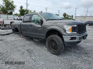 2020 Ford F-150 XL with VIN 1FTEW1E4XLFB96892, listed as a Copart auction lot 59412395 with 47,473 mi miles and Salvage title. Bid and sale history available at DreamBid. Image 4.