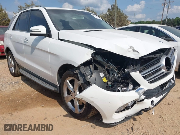 2017 Mercedes-Benz GLE 350 with VIN 4JGDA5JB6HA876228, listed as a IAAI auction lot 42160360 with 128,917 mi miles and . Bid and sale history available at DreamBid. Image 1.