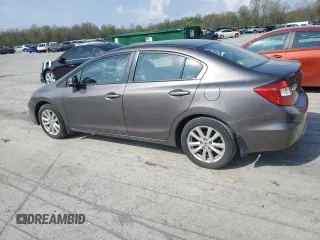 2012 Honda Civic EX with VIN 19XFB2F84CE323959, listed as a Copart auction lot 54583645 with 199,528 mi miles and Salvage Title. Bid and sale history available at DreamBid. Image 2.