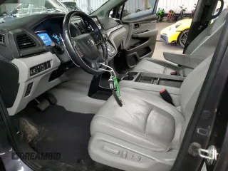 2021 Honda Odyssey EX-L with VIN 5FNRL6H76MB008520, listed as a Copart auction lot 45881615 with 45,964 mi miles and Salvage Title. Bid and sale history available at DreamBid. Image 7.
