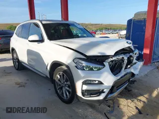 2019 BMW X3 sDrive30i with VIN 5UXTR7C54KLR47397, listed as a IAAI auction lot 41953760 with 88,684 mi miles. Bid and sale history available at carsss.com. Image 1.