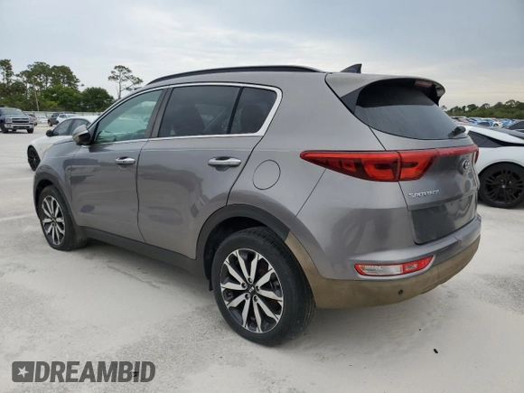 2019 Kia Sportage EX with VIN KNDPN3AC2K7543385, listed as a Copart auction lot 41028910 with 18,071 mi miles and Salvage title. Bid and sale history available at DreamBid. Image 2.