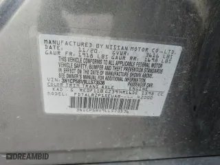 2020 Nissan Kicks S with VIN 3N1CP5BV9LL573536, listed as a Copart auction lot 45577975 with 100,177 mi miles and Clean Title. Bid and sale history available at carsss.com. Image 13.
