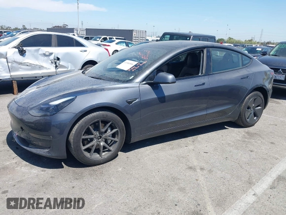 2023 Tesla Model 3 Long Range with VIN 5YJ3E1EB6PF682747, listed as a IAAI auction lot 41980506 with 32,541 mi miles and . Bid and sale history available at DreamBid. Image 19.