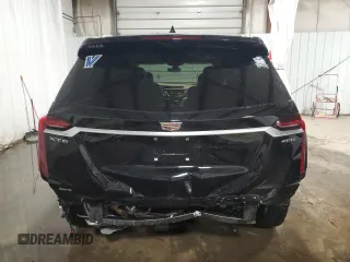 2022 Cadillac XT6 Premium Luxury with VIN 1GYKPFRS0NZ154930, listed as a Copart auction lot 88454595 with 26,334 mi miles and Salvage Title. Bid and sale history available at carsss.com. Image 6.