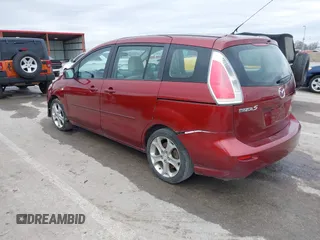 2009 Mazda Mazda5 Sport with VIN JM1CR293X90339440, listed as a IAAI auction lot 41525453 with 173,640 mi miles. Bid and sale history available at carsss.com. Image 3.