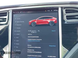 2016 Tesla Model X 70D z VIN 5YJXCAE27GF021994, wystawiony jako IAAI lot #41976475 z przebiegiem 70 771 mil mil oraz . Historia ofert i sprzedaży dostępna na DreamBid. Obrazek 7.