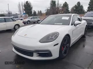 2017 Porsche Panamera 4S with VIN WP0AB2A75HL122367, listed as a IAAI auction lot 41457209 with 117,970 mi miles and . Bid and sale history available at DreamBid. Image 2.