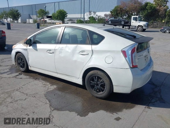 2014 Toyota Prius Four with VIN JTDKN3DU6E1776532, listed as a IAAI auction lot 42068305 with 196,228 mi miles. Bid and sale history available at carsss.com. Image 3.