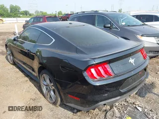 2019 Ford Mustang EcoBoost with VIN 1FA6P8TH0K5163443, listed as a IAAI auction lot 42452617 with 87,833 mi miles and . Bid and sale history available at DreamBid. Image 3.