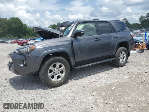 2021 Toyota 4Runner SR5 Premium with VIN JTENU5JR2M5929292, listed as a Copart auction lot 60743695 with 50,725 mi miles and Salvage title. Bid and sale history available at DreamBid. Image 1.