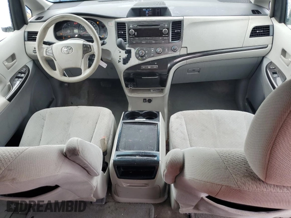 2012 Toyota Sienna LE AAS with VIN 5TDKK3DC1CS190739, listed as a Copart auction lot 51583465 with 289,331 mi miles and Salvage Title. Bid and sale history available at DreamBid. Image 8.