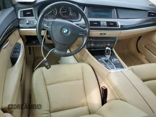 2011 BMW 5 Series GT 535i xDrive with VIN WBASP2C5XBC337779, listed as a Copart auction lot 76316594 with 105,600 mi miles and Salvage Title. Bid and sale history available at carsss.com. Image 8.
