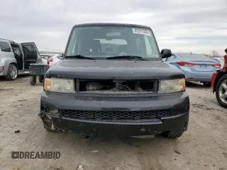 2005 Scion xB with VIN JTLKT324154006217, listed as a Copart auction lot 85201384 with 143,743 mi miles and Salvage Title. Bid and sale history available at carsss.com. Image 5.