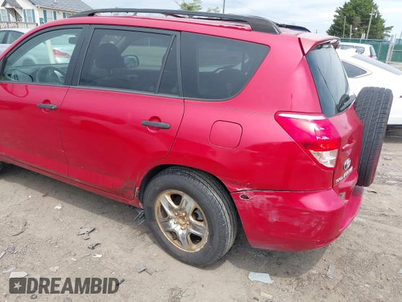 2008 Toyota RAV4 with VIN JTMZD35V885106406, listed as a IAAI auction lot 42006384 with 206,606 mi miles. Bid and sale history available at carsss.com. Image 6.