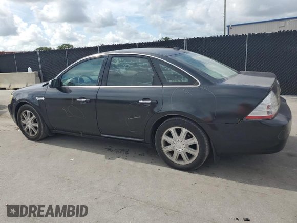 2008 Ford Taurus Limited with VIN 1FAHP25W78G128851, listed as a Copart auction lot 61254015 with 216,335 mi miles and Salvage title. Bid and sale history available at DreamBid. Image 2.