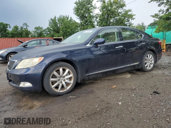 2007 Lexus LS 460 with VIN JTHBL46F175007134, listed as a Copart auction lot 63358695 with 228,885 mi miles and Clean title. Bid and sale history available at DreamBid. Image 1.