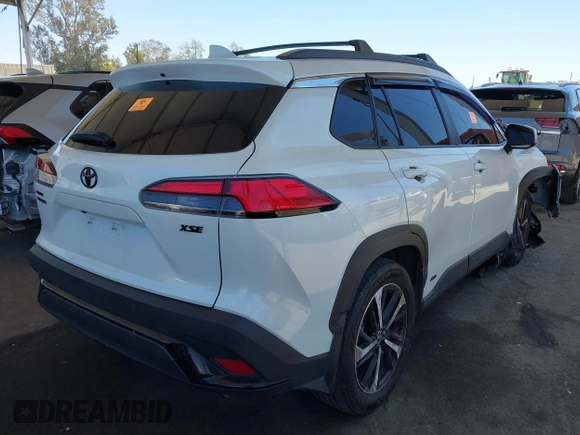 2023 Toyota Corolla Cross Hybrid S with VIN 7MUFBABG1PV003149, listed as a IAAI auction lot 42643400 with 109,657 mi miles and . Bid and sale history available at DreamBid. Image 4.