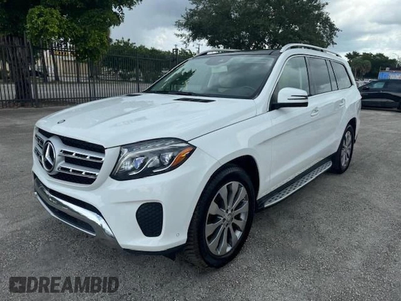 2017 Mercedes-Benz GLS 450 z VIN 4JGDF6EE0HA899323, wystawiony jako Copart lot #61804565 z przebiegiem 164 573 mil mil oraz Nie do naprawy • Non repairable. Historia ofert i sprzedaży dostępna na DreamBid. Obrazek 1.