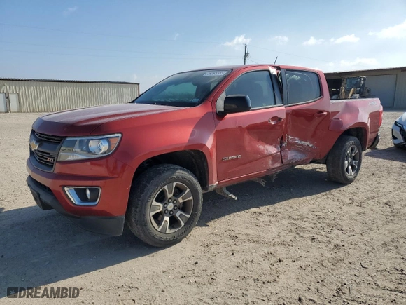 2015 Chevrolet Colorado 4WD Z71 with VIN 1GCGTCE39F1238913, listed as a Copart auction lot 49295385 with 78,529 mi miles and Salvage Title. Bid and sale history available at carsss.com. Image 1.