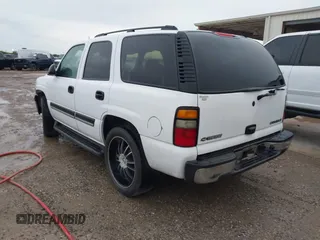 2005 Chevrolet Tahoe LS with VIN 1GNEC13V85R130838, listed as a IAAI auction lot 42408116 with Not provided miles and . Bid and sale history available at DreamBid. Image 3.