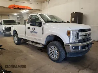2019 Ford Super Duty F-250 SRW XL with VIN 1FTBF2B6XKED11932, listed as a Copart auction lot 43020845 with 79,582 mi miles and Salvage Title. Bid and sale history available at carsss.com. Image 4.