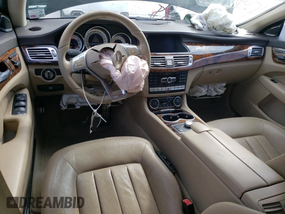 2013 Mercedes-Benz CLS-Class CLS 550 with VIN WDDLJ9BB8DA066492, listed as a Copart auction lot 75936614 with 113,168 mi miles and Salvage Title. Bid and sale history available at carsss.com. Image 8.
