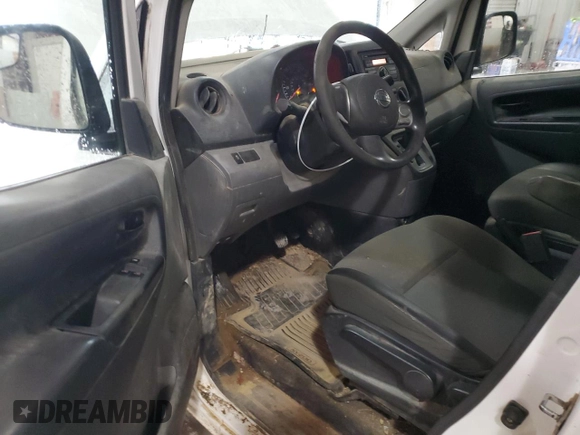 2014 Nissan NV200 SV with VIN 3N6CM0KN8EK694721, listed as a Copart auction lot 85100824 with 169,927 mi miles and Salvage title. Bid and sale history available at DreamBid. Image 8.