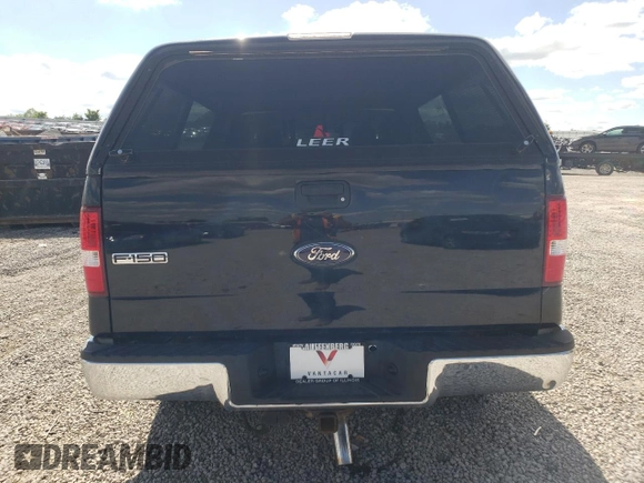 2008 Ford F-150 XLT with VIN 1FTPX14V58FB88528, listed as a Copart auction lot 55955935 with 195,719 mi miles and Salvage title. Bid and sale history available at DreamBid. Image 6.